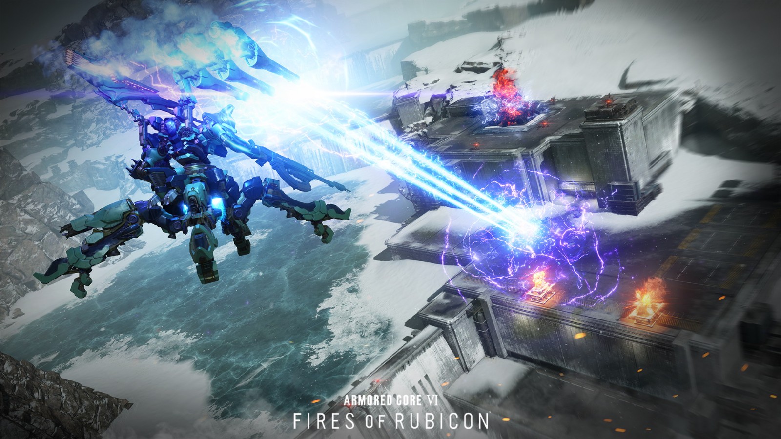 《装甲核心6》新截图公布 超酷机甲火力强大！