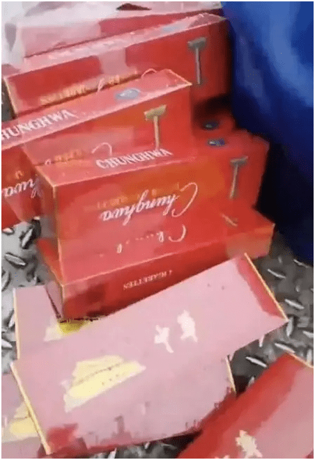 渔民：天降横财  海上漂浮大量名牌香烟（2023海上漂浮香烟）